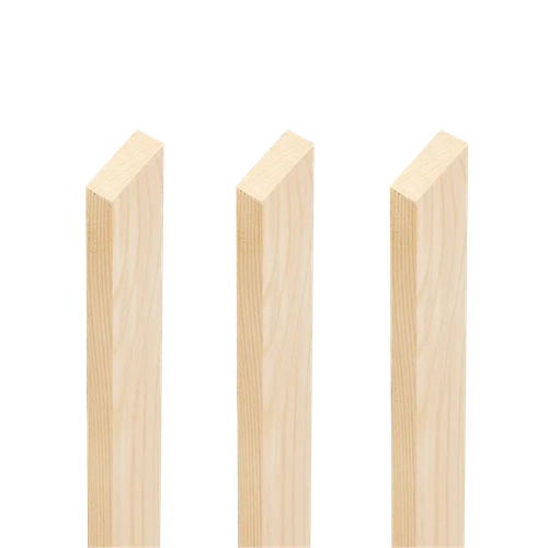 Брусок 25х50х1500мм 2СОРТ (естественной влажности)